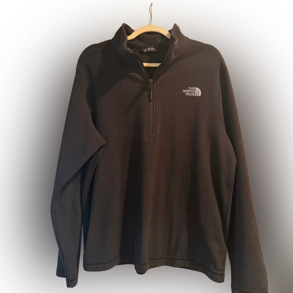 The North Face Black Half-Zip Fleece